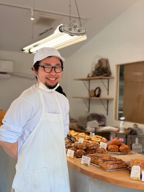 パン作りの現場